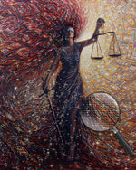 Göttin der Gerechtigkeit Diamond Painting