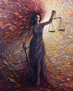 Göttin der Gerechtigkeit Diamond Painting