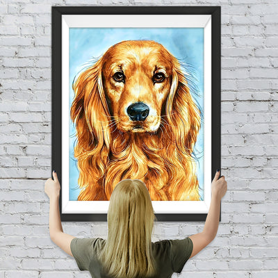 Golden Retriever Diamond Painting