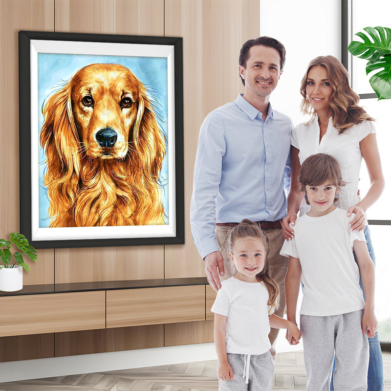 Golden Retriever Diamond Painting