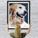 Golden Retriever Diamond Painting