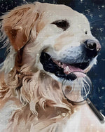 Golden Retriever Diamond Painting
