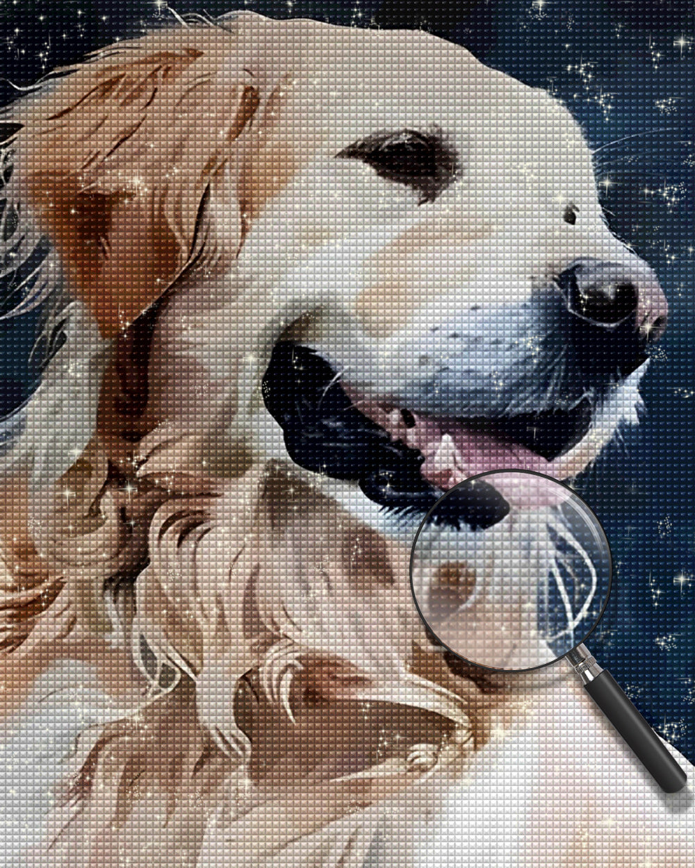 Golden Retriever Diamond Painting