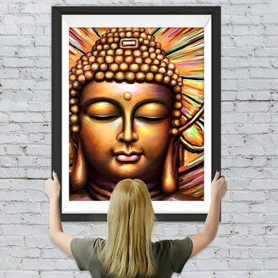 Goldener Buddha Diamond Painting