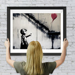 Graffiti Kind und Luftballon Diamond Painting