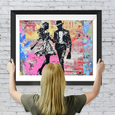Graffiti Paar Diamond Painting