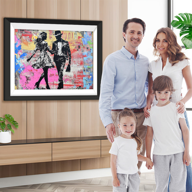 Graffiti Paar Diamond Painting
