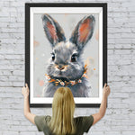 Graues Kaninchen Diamond Painting