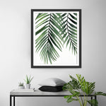 Grüne Blätter Diamond Painting