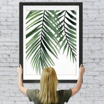 Grüne Blätter Diamond Painting