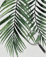 Grüne Blätter Diamond Painting