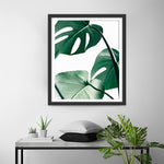 Grüne Monstera Blätter Diamond Painting