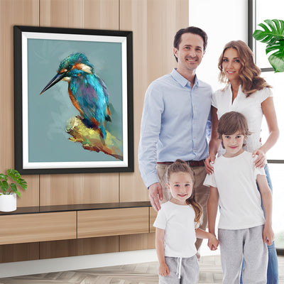 Grüner Kolibri Diamond Painting