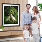 Grüner Tai Chi Baum Diamond Painting