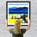 Häuser am Strand Diamond Painting