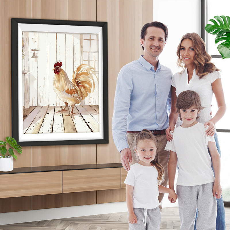 Hahn im Haus Diamond Painting