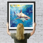 Hai im Meer Diamond Painting