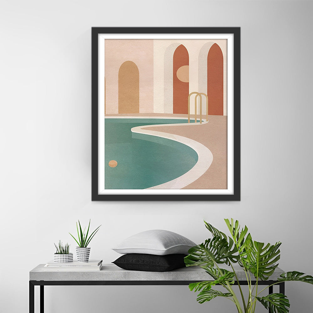 Hallenbad Diamond Painting