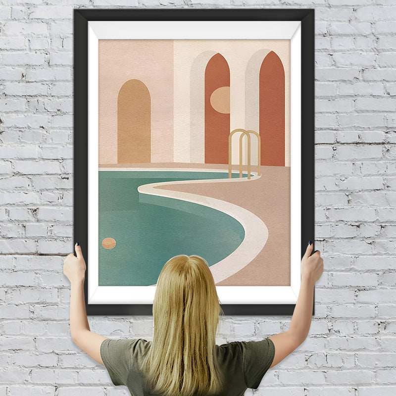 Hallenbad Diamond Painting