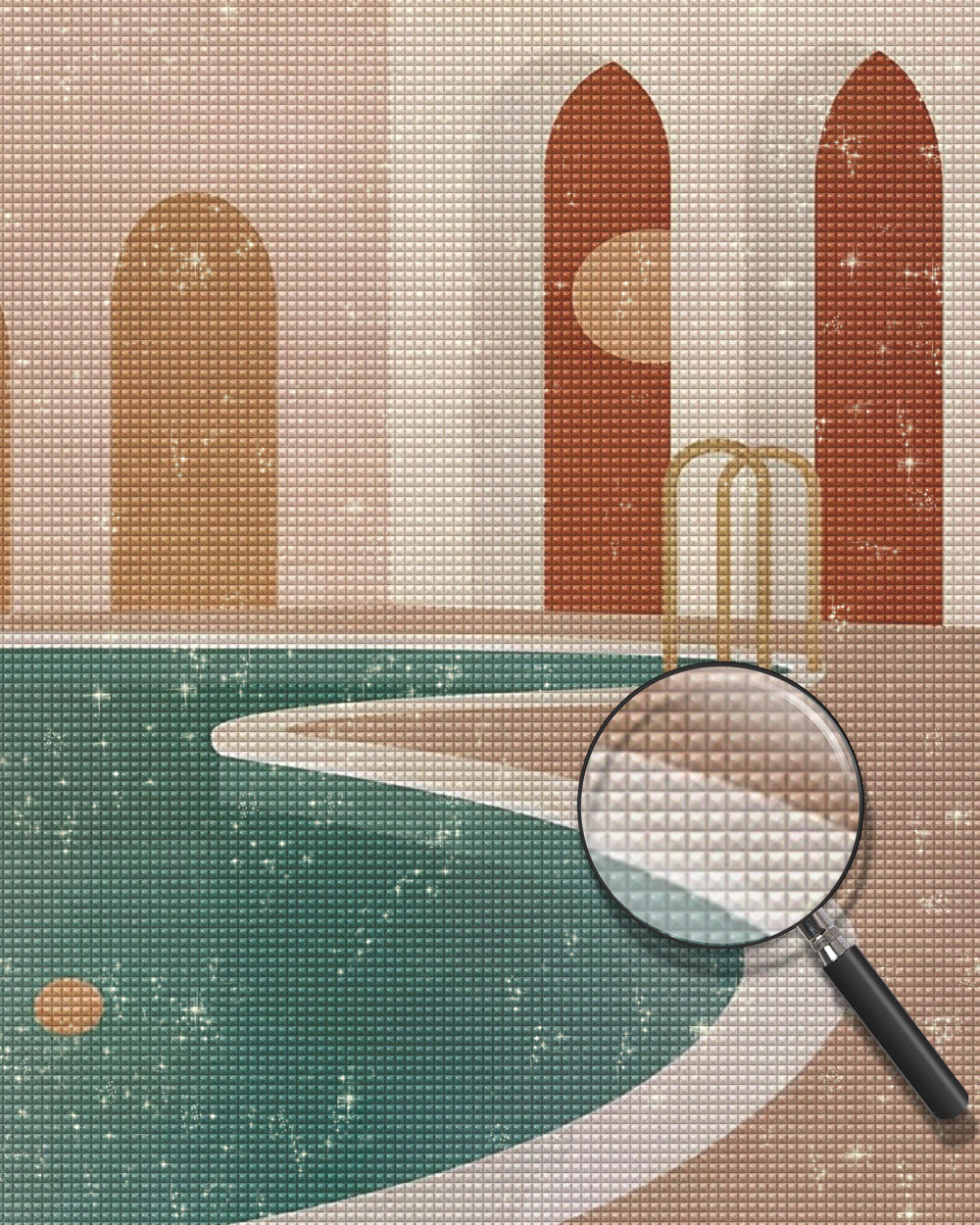 Hallenbad Diamond Painting