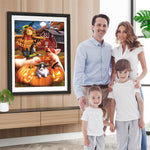 Halloween Farm Diamond Painting