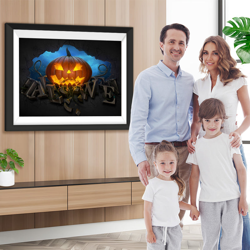 Halloween Kürbis Diamond Painting