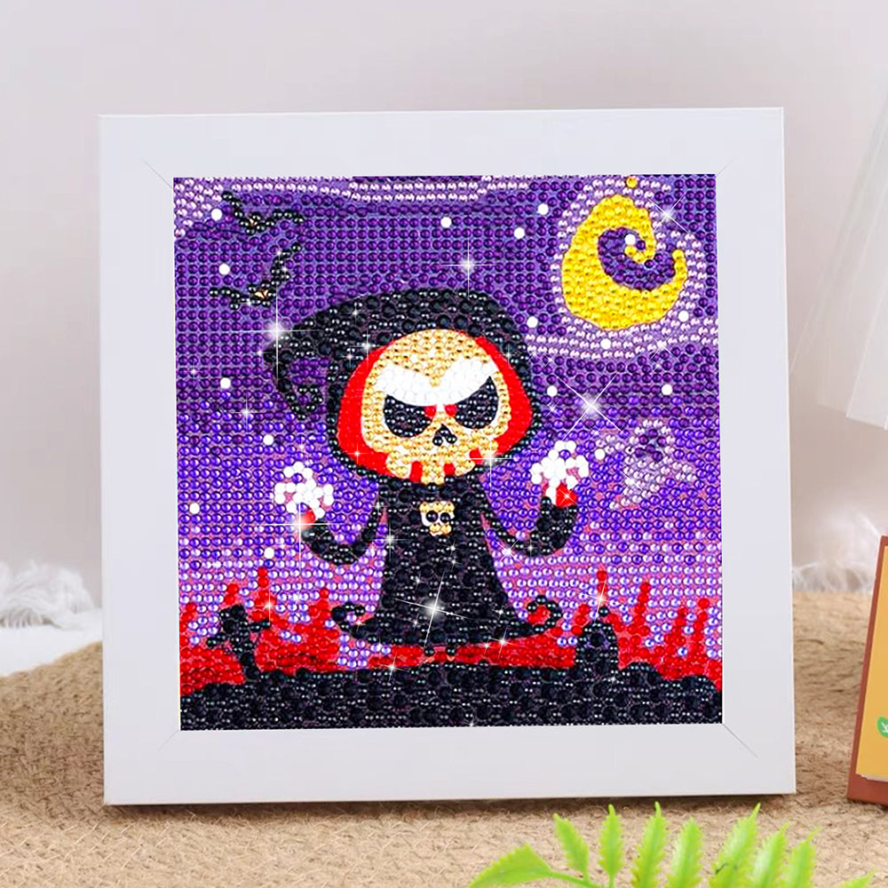 Halloween Sensenmann Mini-Kristallpünktchen Diamond Painting
