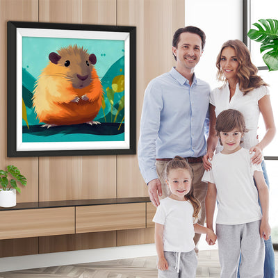 Hamster in Panik Diamond Painting