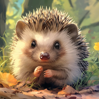 Hedgehog Diamond Painting