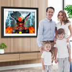 Heftige Rennwagen-Konkurrenz Diamond Painting