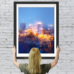 Helle Lichter der Stadt Diamond Painting