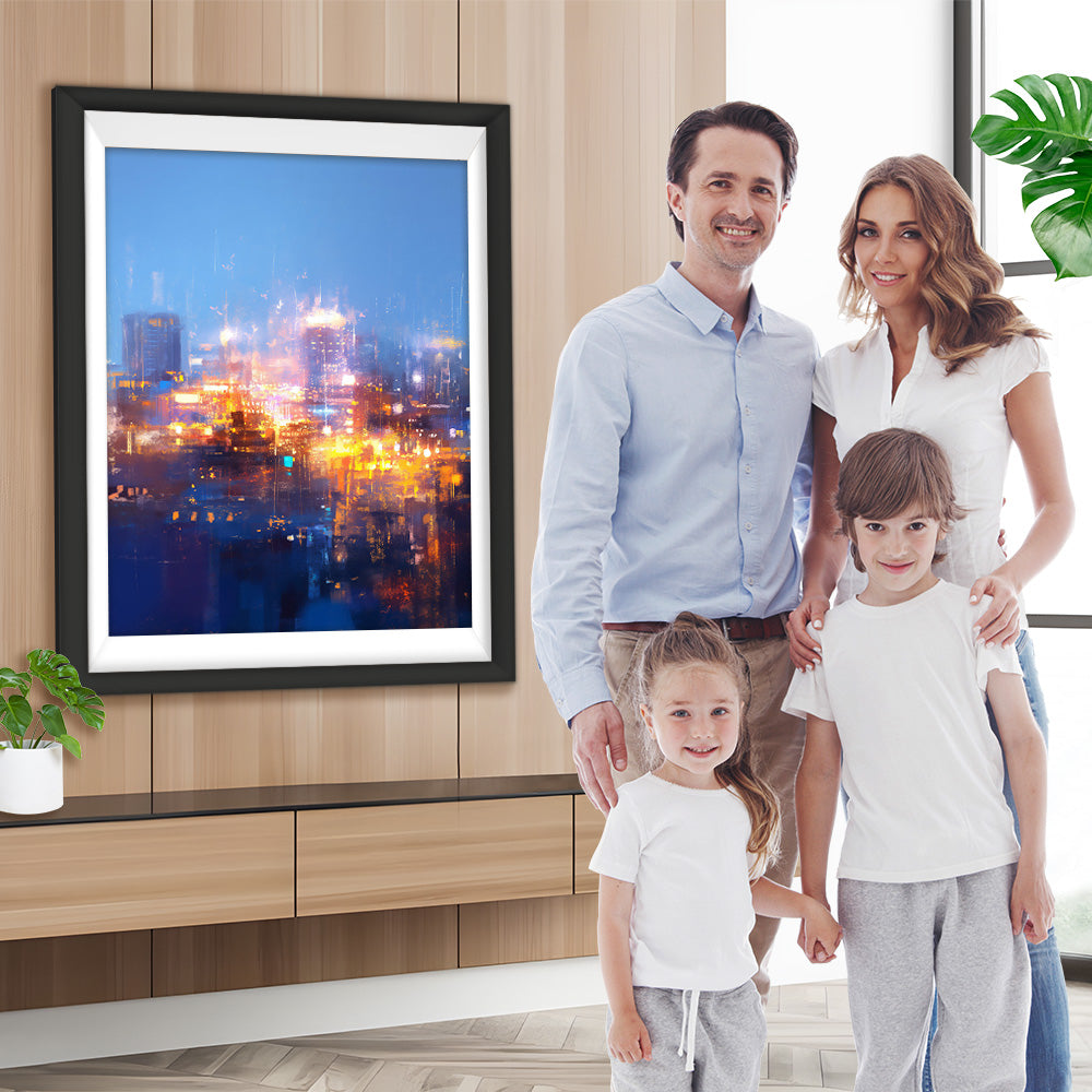 Helle Lichter der Stadt Diamond Painting