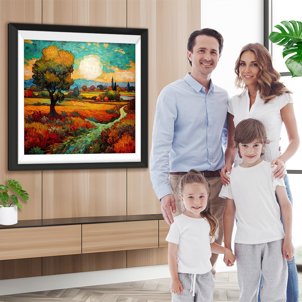 Herbst Felder Diamond Painting