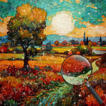 Herbst Felder Diamond Painting