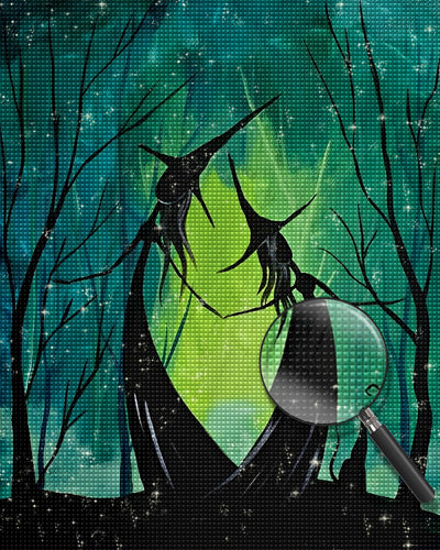 Hexen im Wald Diamond Painting