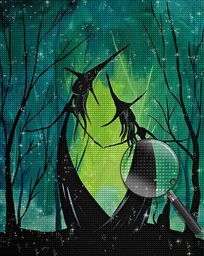 Hexen im Wald Diamond Painting