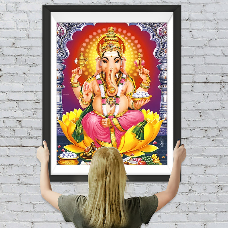 Hinduismus Ganesha Diamond Painting