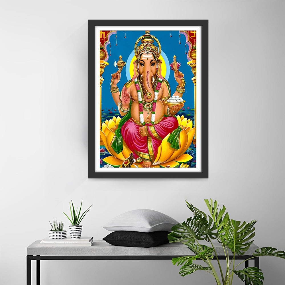 Hinduismus Ganesha Diamond Painting