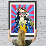 Hip-Hop-Mädchen Diamond Painting