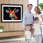 Hirsche im Dunkeln Diamond Painting