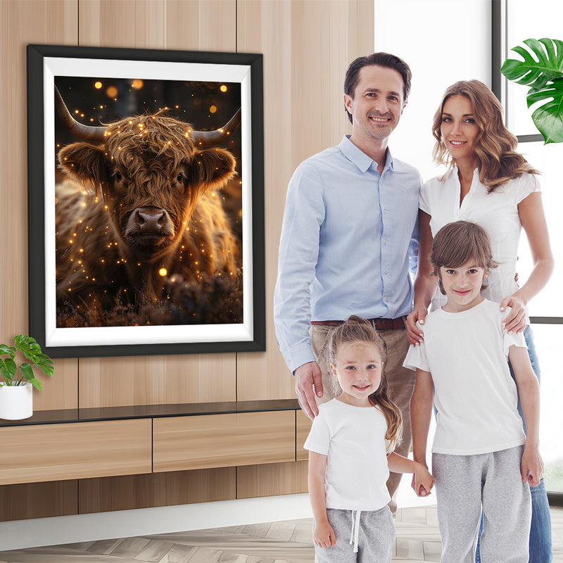 Hochlandkuh Diamond Painting