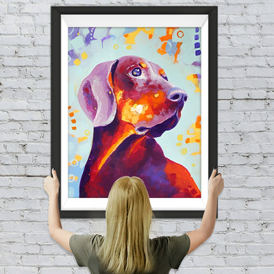 Hund Diamond Painting