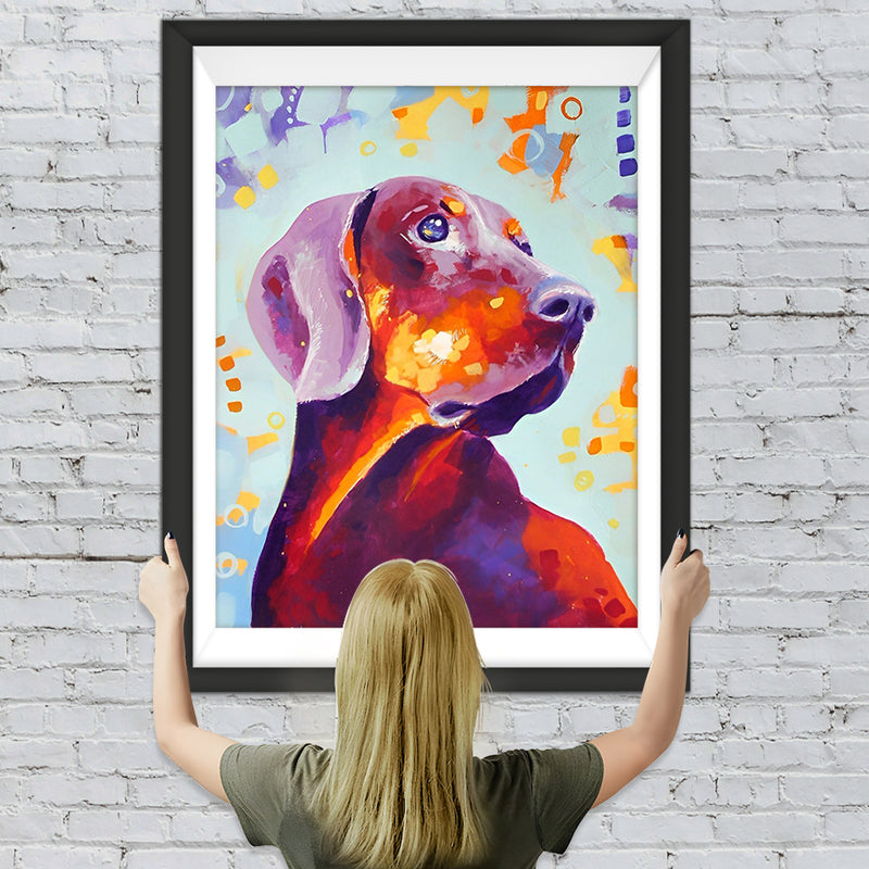 Hund Diamond Painting