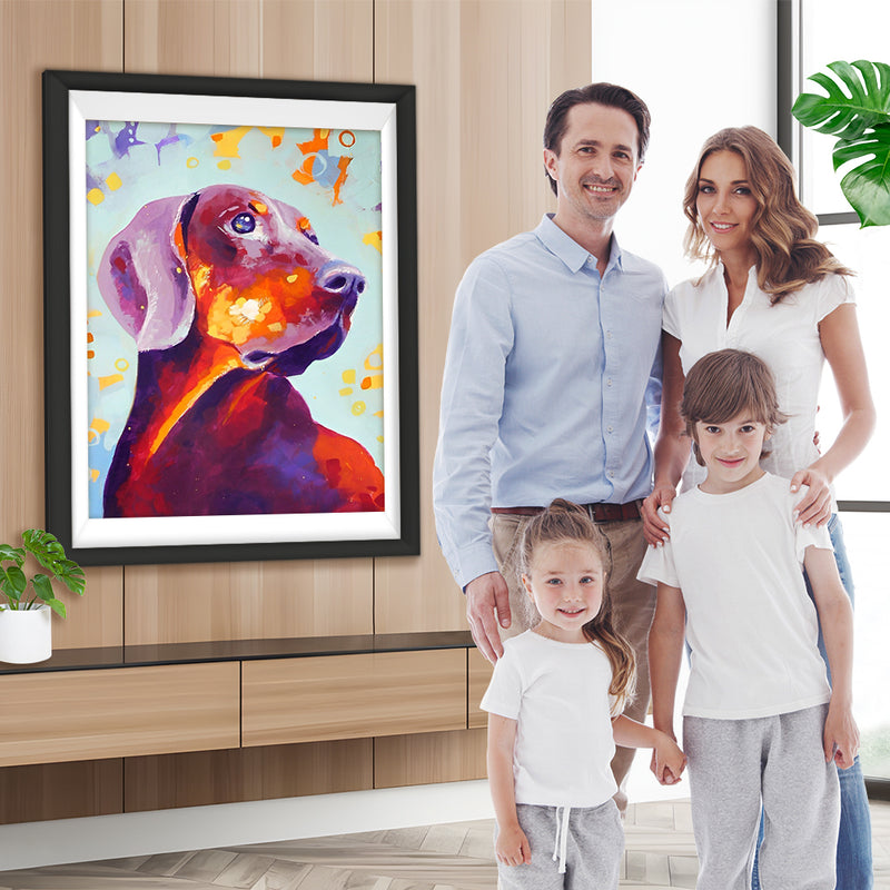 Hund Diamond Painting