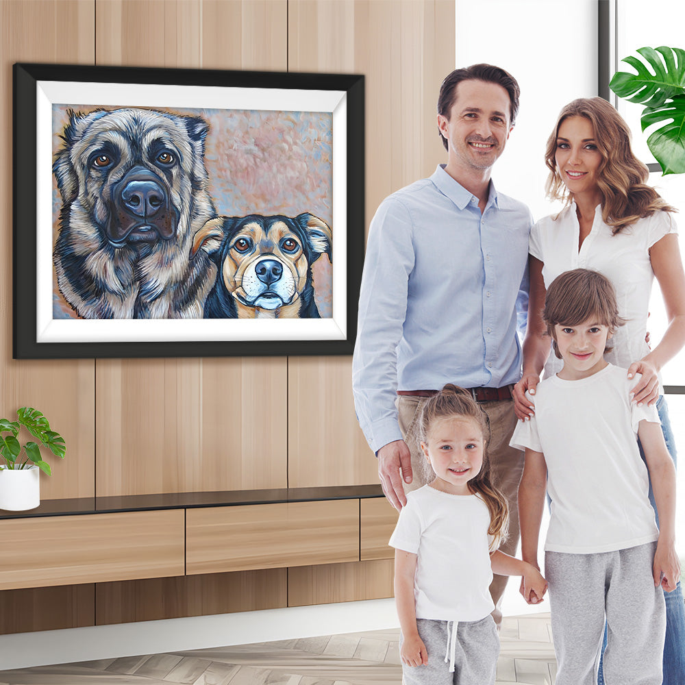 Hunde Diamond Painting