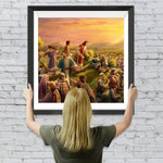 Jesus und Bauern Diamond Painting