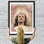Jesus und das heilige Licht Diamond Painting