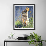Kaninchen im Gras Diamond Painting