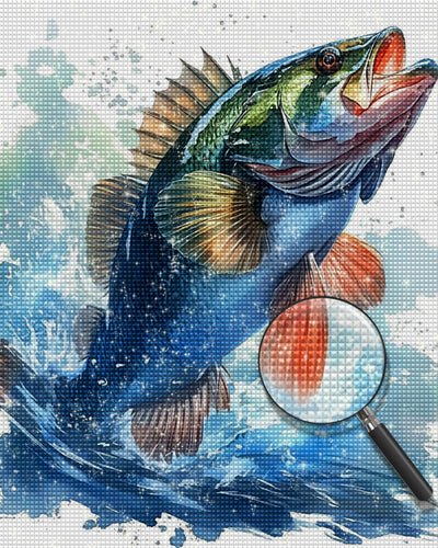 Karpfen Diamond Painting