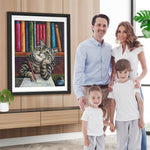 Katze Brief Diamond Painting